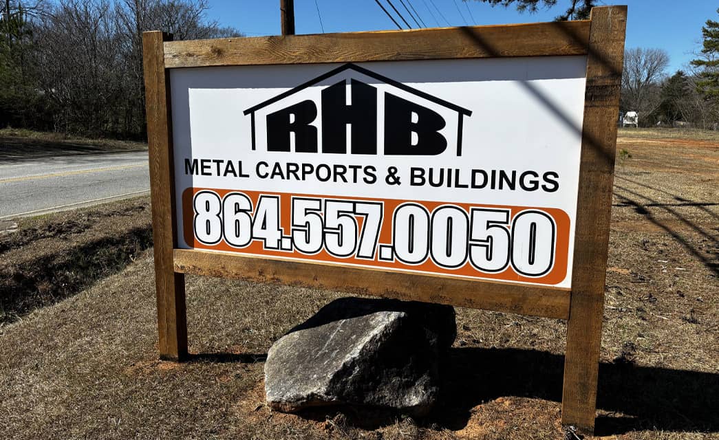 LED backlit storefront sign